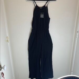 Hers & mine Black Jumpsuit 100% cotton